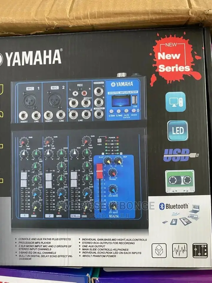 High Quality YAMAHA F4-Usb Fully Loaded Live Sound Mixer.