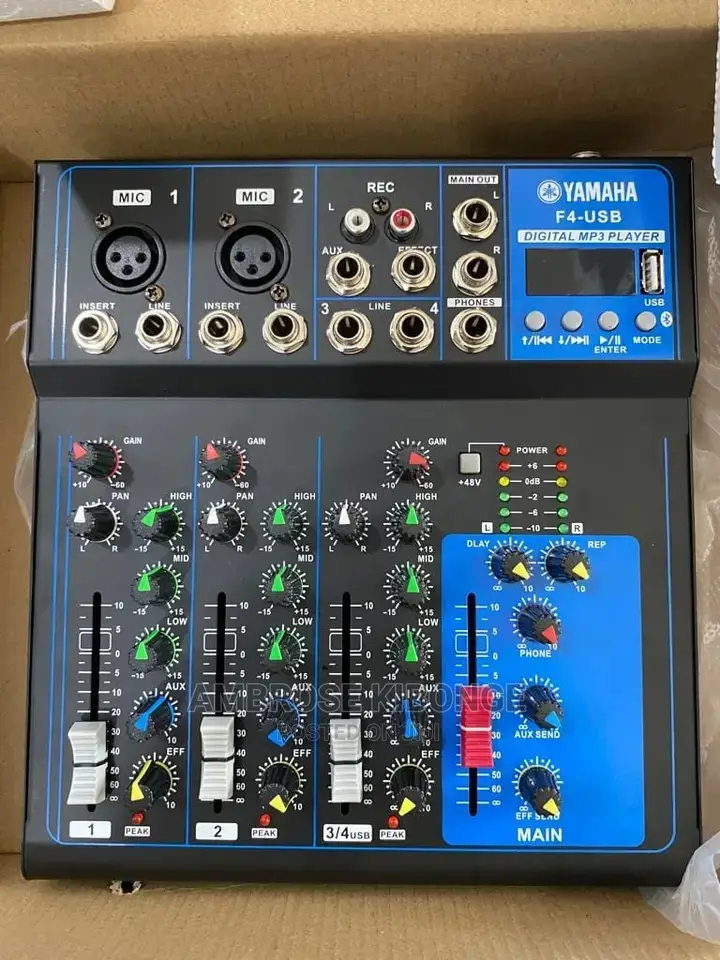 High Quality YAMAHA F4-Usb Fully Loaded Live Sound Mixer.