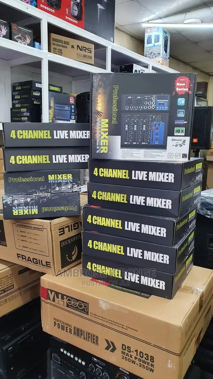 High Quality YAMAHA F4-Usb Fully Loaded Live Sound Mixer.