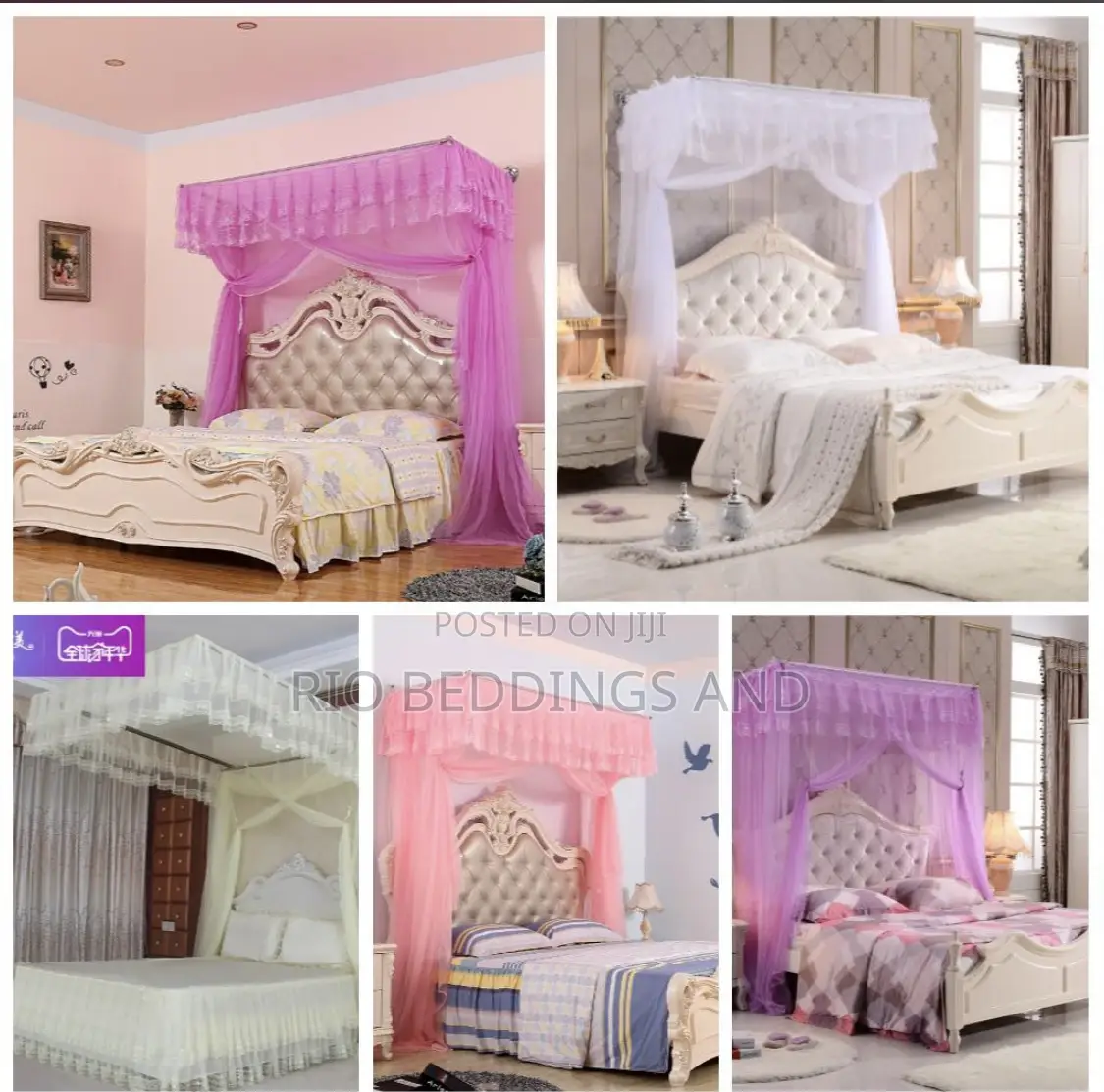 Adjustable Wall Mount Mosquito Net