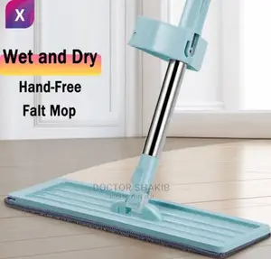 Rotation Flat Mop Floor Cleaning Microfiber