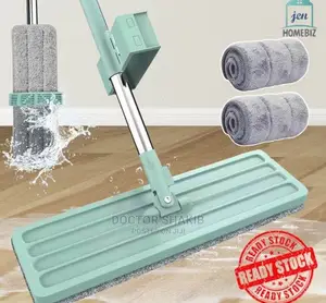 Rotation Flat Mop Floor Cleaning Microfiber
