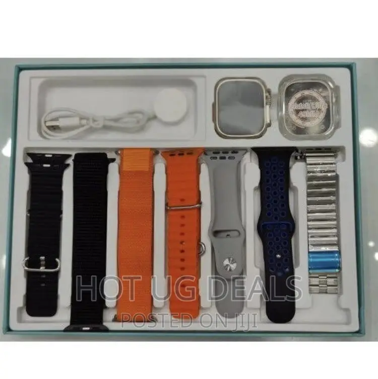 Smartwatch Sports Version With (7 Straps Watch Case)