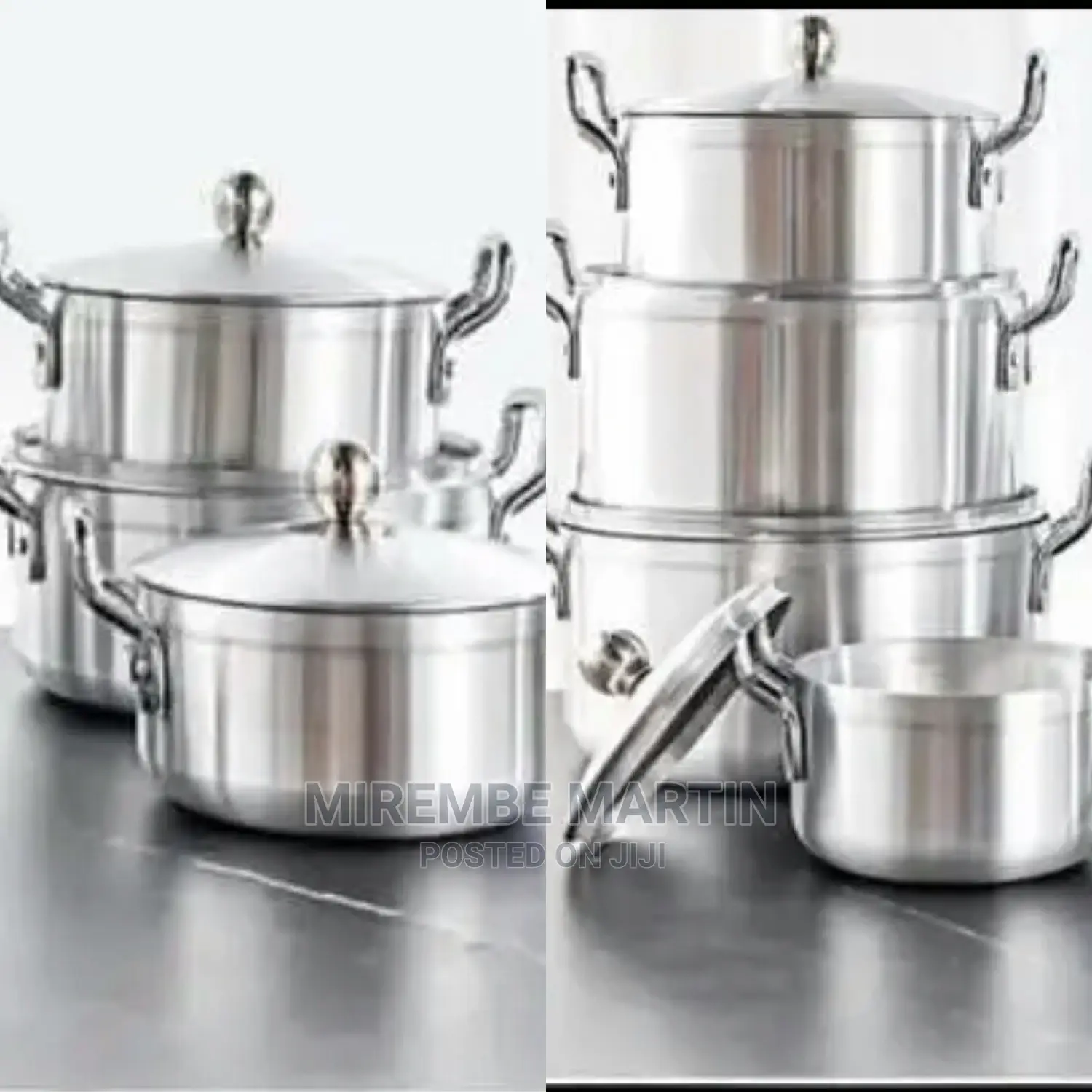 7 PCS Stainless Steel Cookware Set