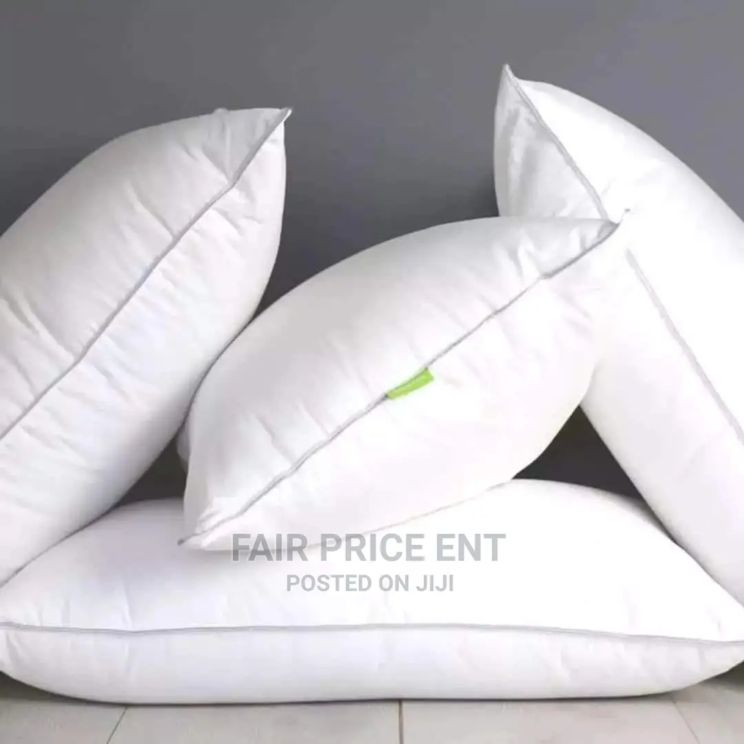 Vip Pair of Micro Fibre Pressure Pillows. Biggest.( White)