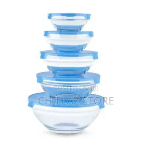 3pcs Glass Food Storage Containers.