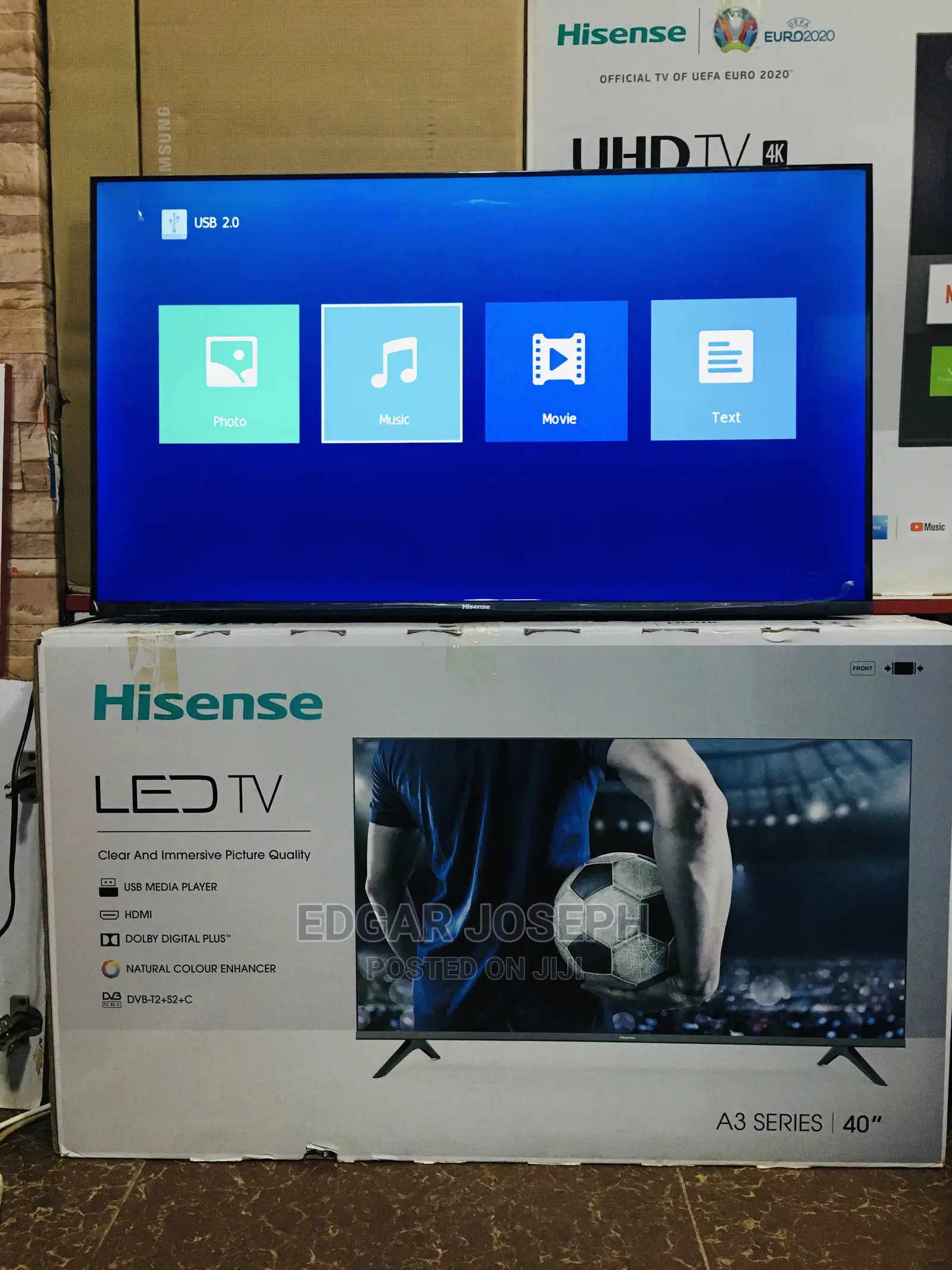Hisense Brand New 40 Inches Digital