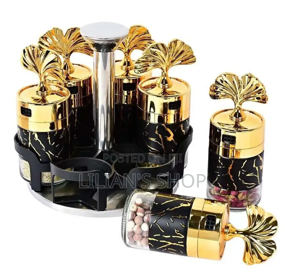 Gold Seasoning 2 Layer Spice Rack