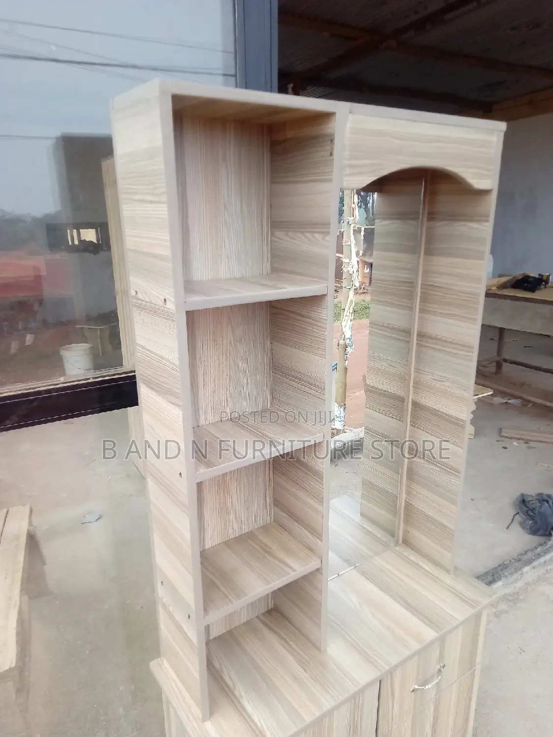 Dressing Mirror From Silver Pine