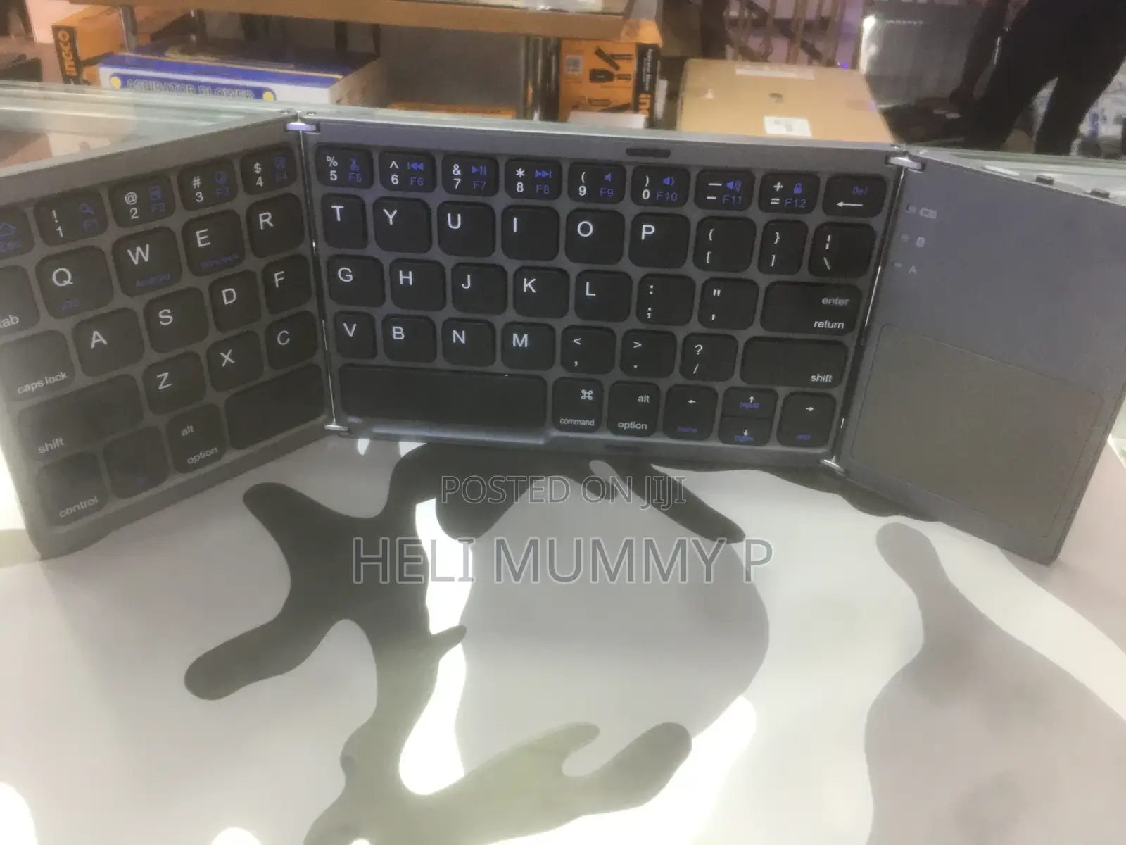 Foldable Bluetooth Keyboard With Touchpad