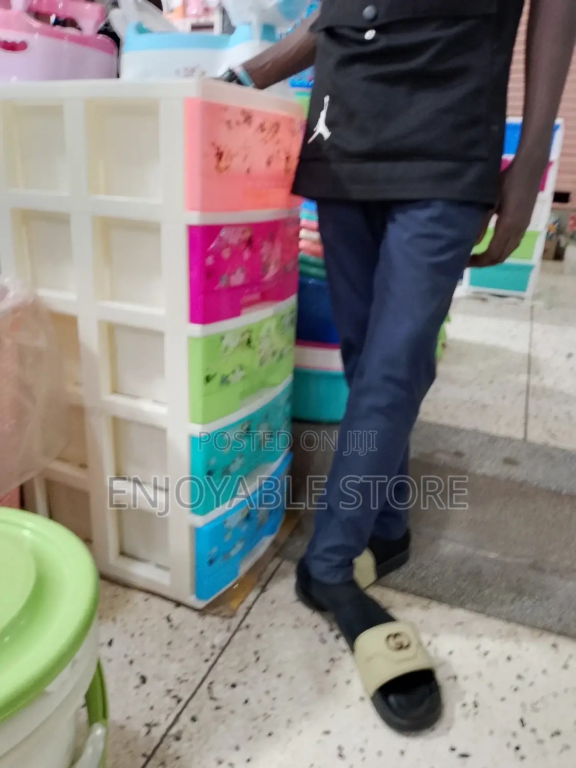 Plastic Cabinet Trolley
