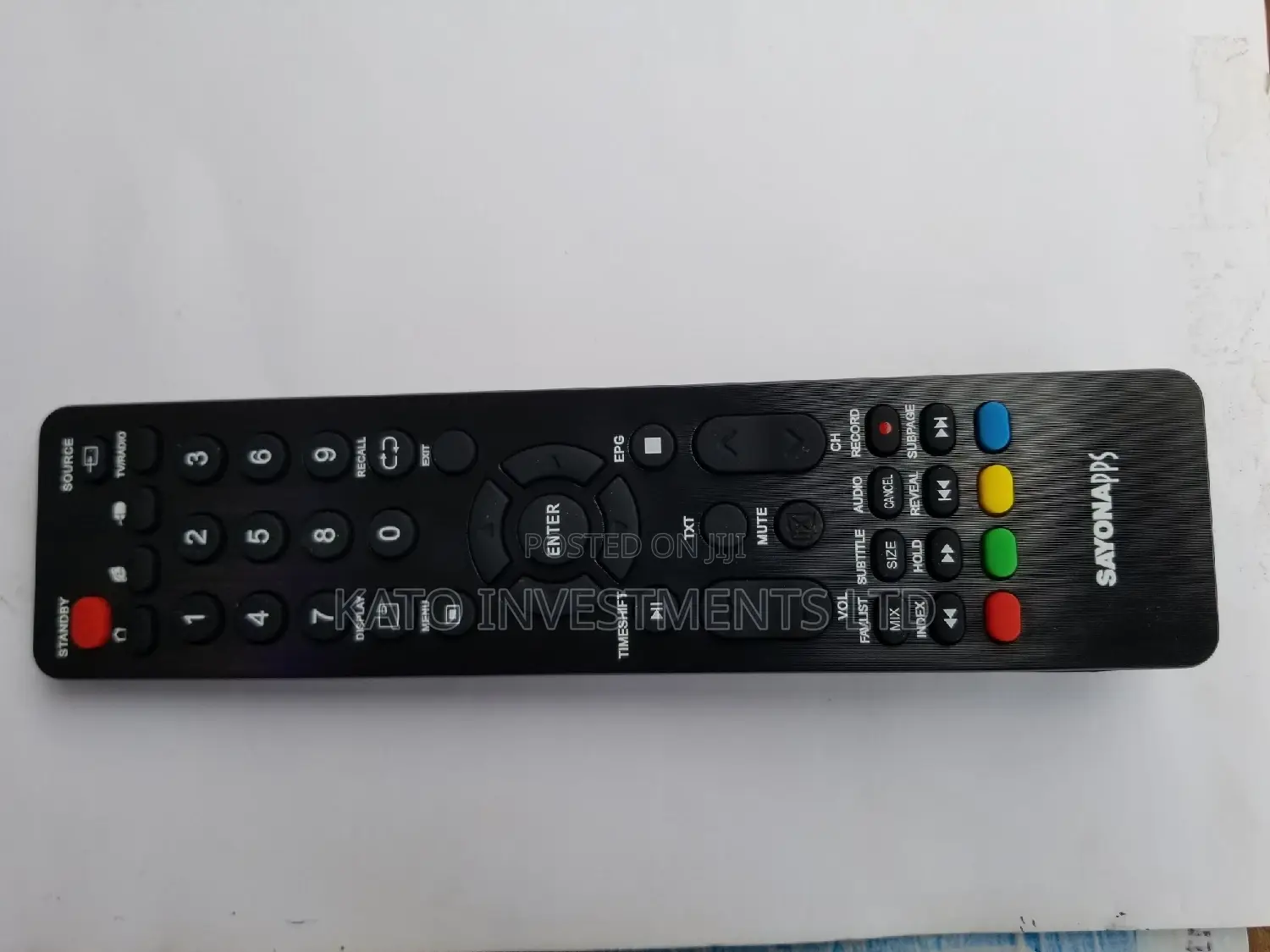 Sayona PPS TV Remote