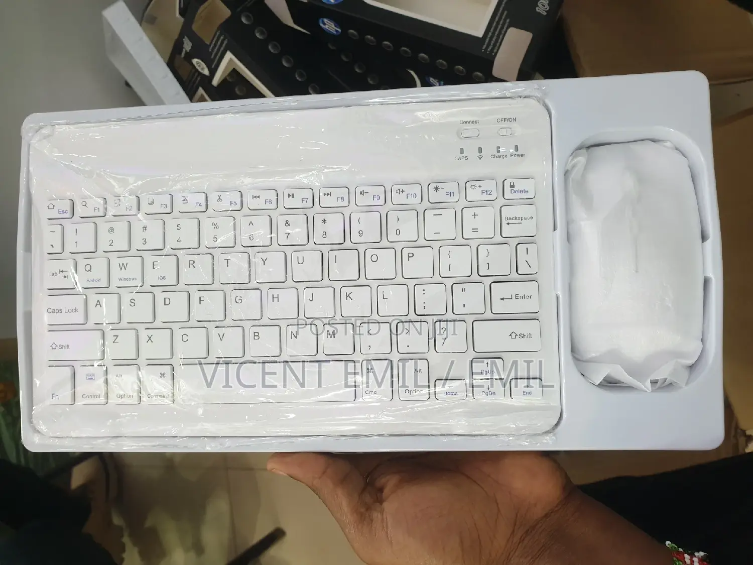 Bluetooth Keyboard and Mouse Rechargeable 2