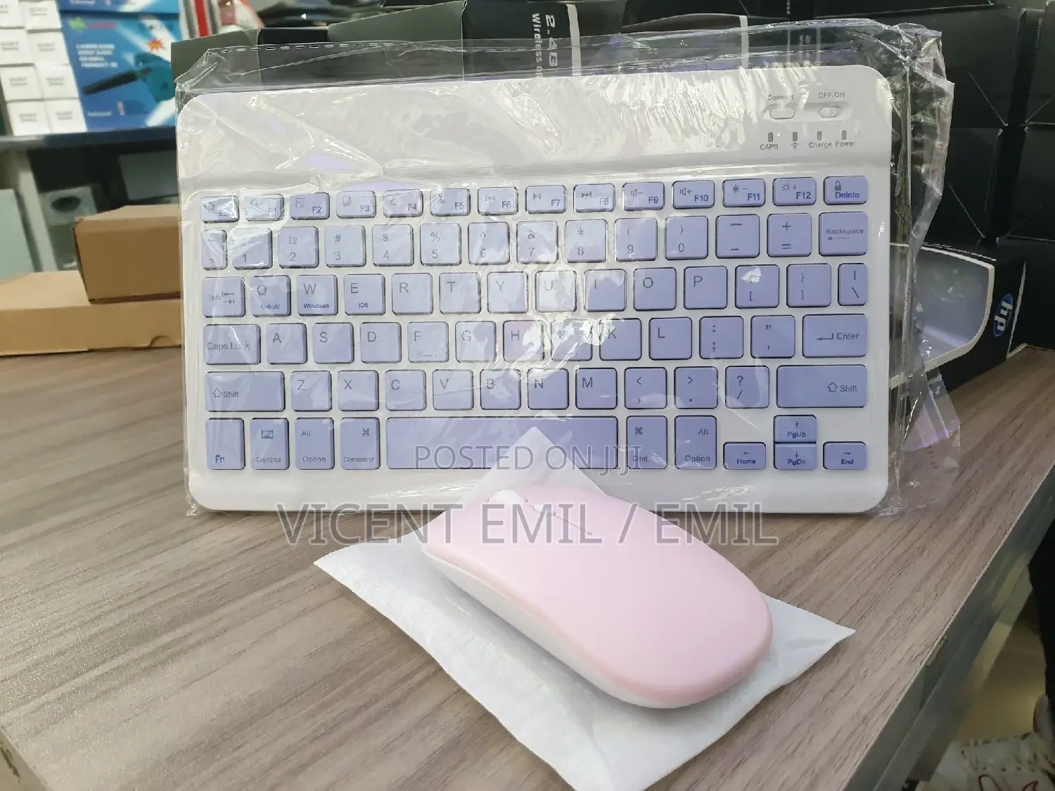 Bluetooth Keyboard and Mouse Rechargeable 2