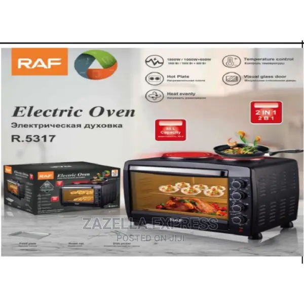 RAF 55L Electric Oven With 2 Hotplates | R.5317