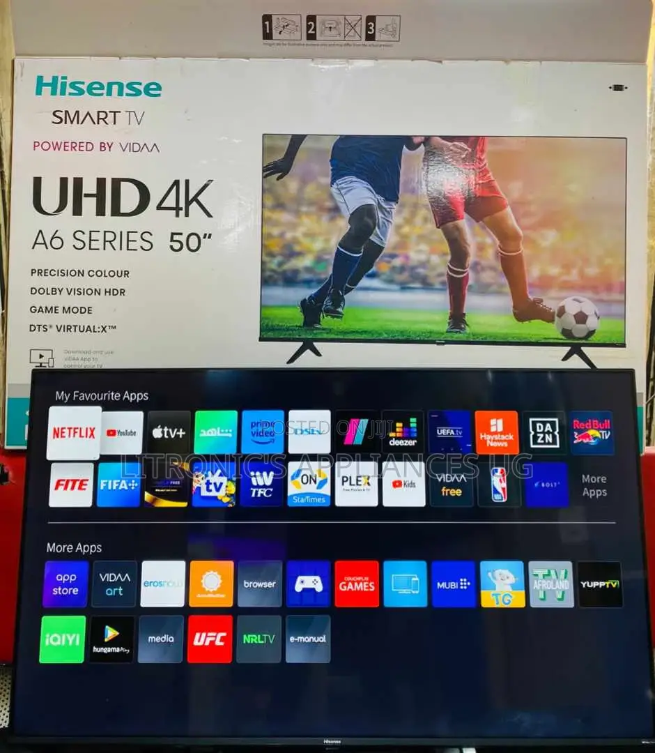 50inches Hisense Smart Tv