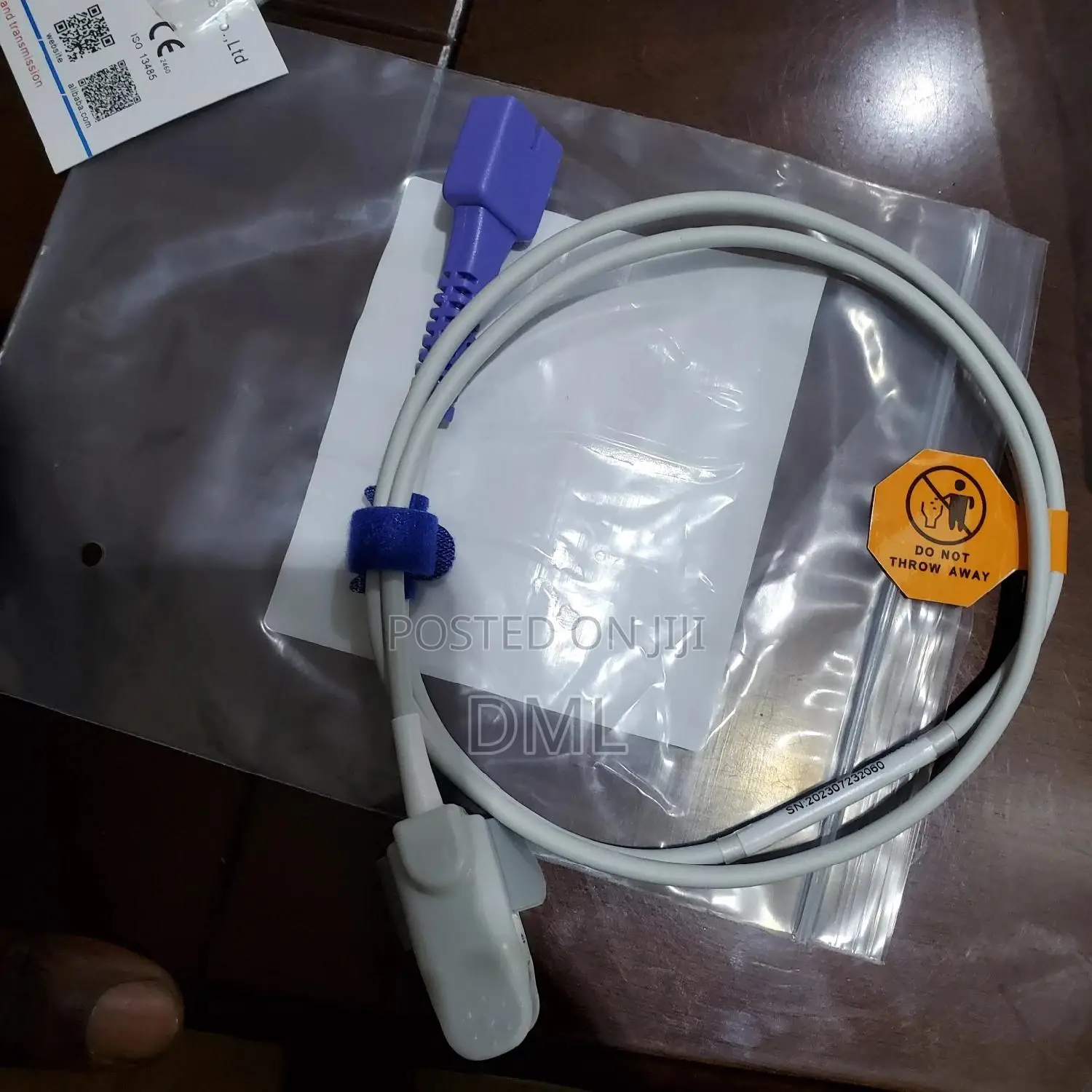 Patient Monitor SP02 Probe