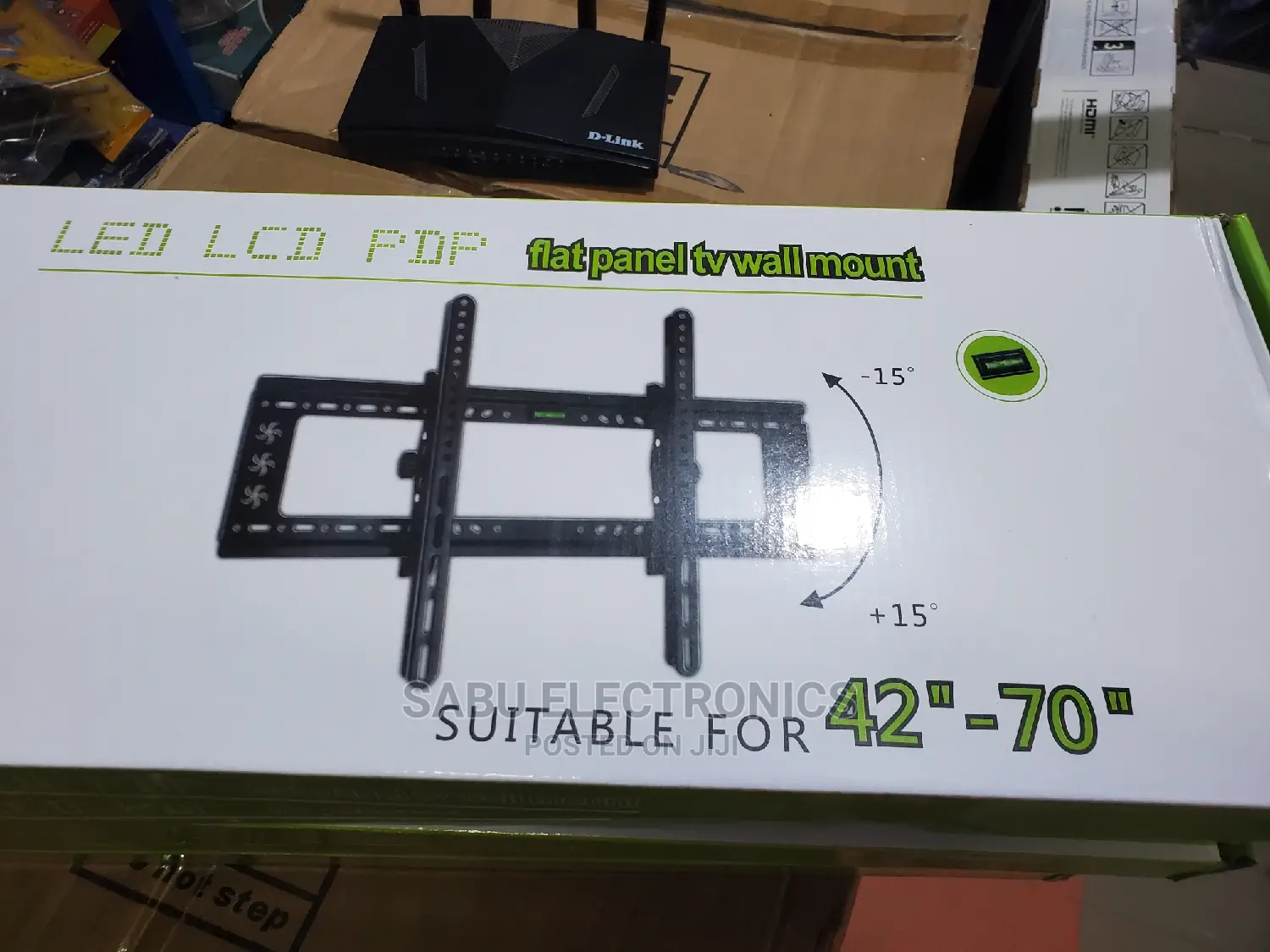 Tilt Wall Mount Suitable for 42inch to 70 Inch TVS