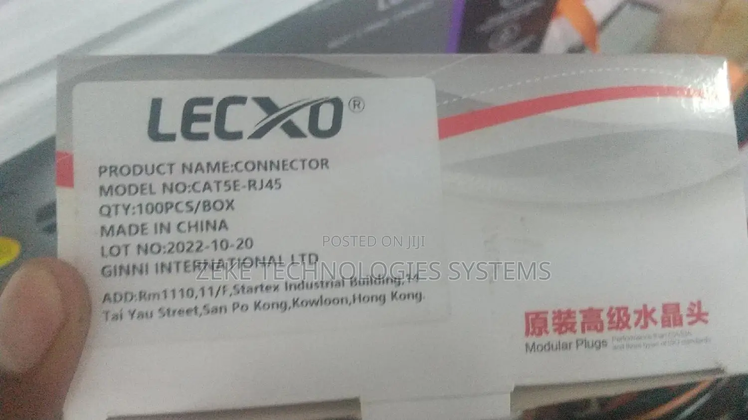 Rj45 for Terminating