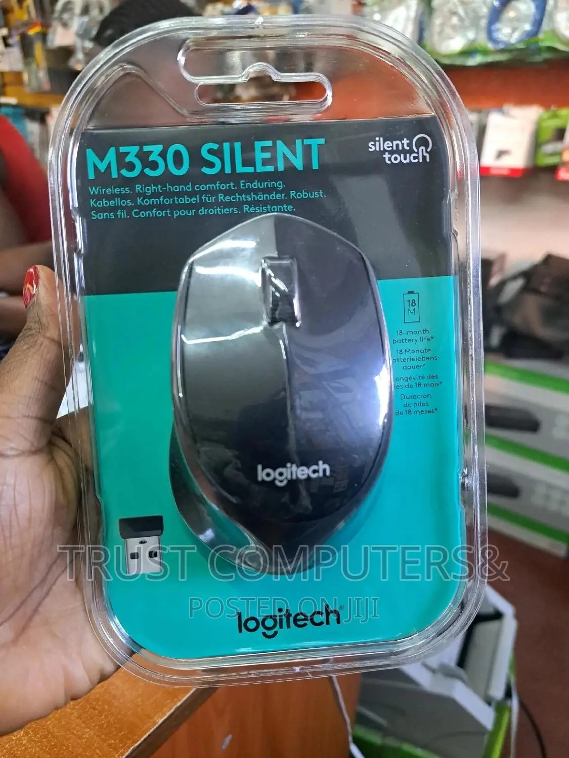 Logitech M330 Silent Wireless Mouse