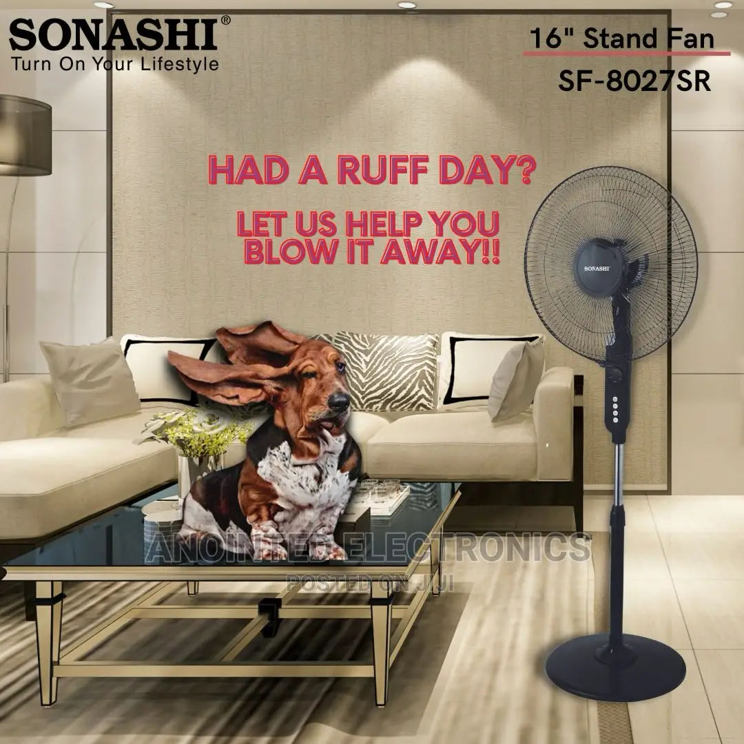 Stand Fans Available