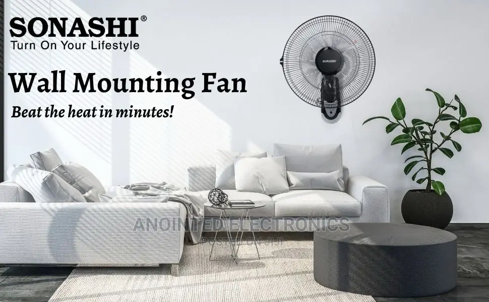 Wall Fans Black