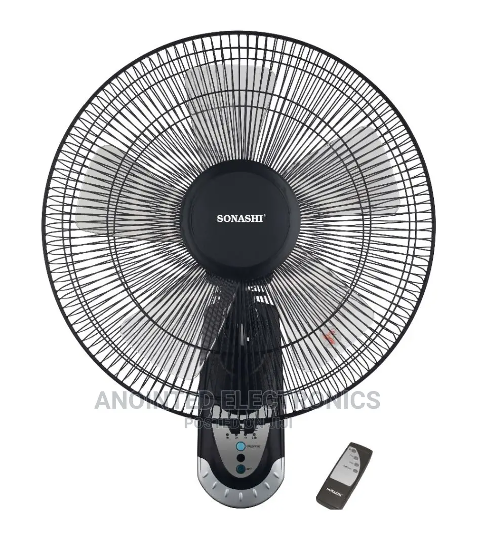 Wall Fans Black