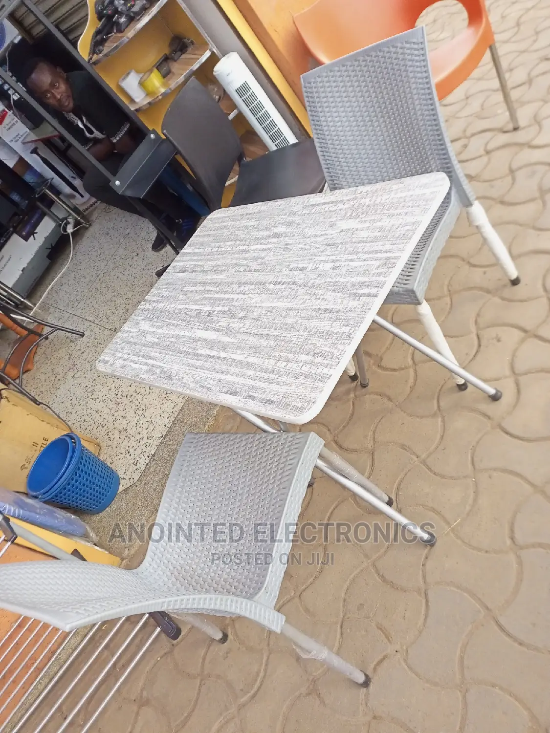 Foldable Reading Table With 2 Chair