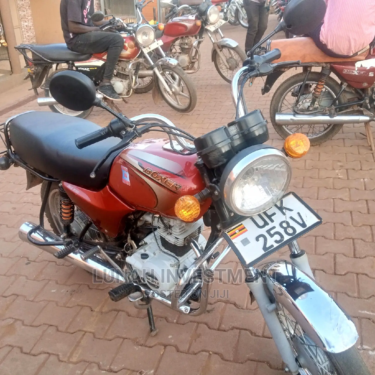 Bajaj Boxer 100 2022 Red