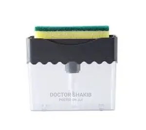 Soap Pump and Sponge Caddy
