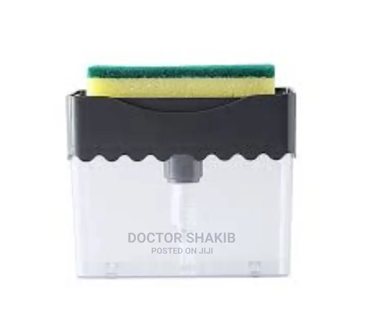 Soap Pump and Sponge Caddy