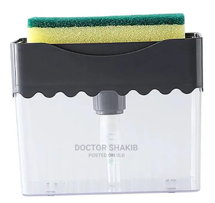 Soap Pump and Sponge Caddy