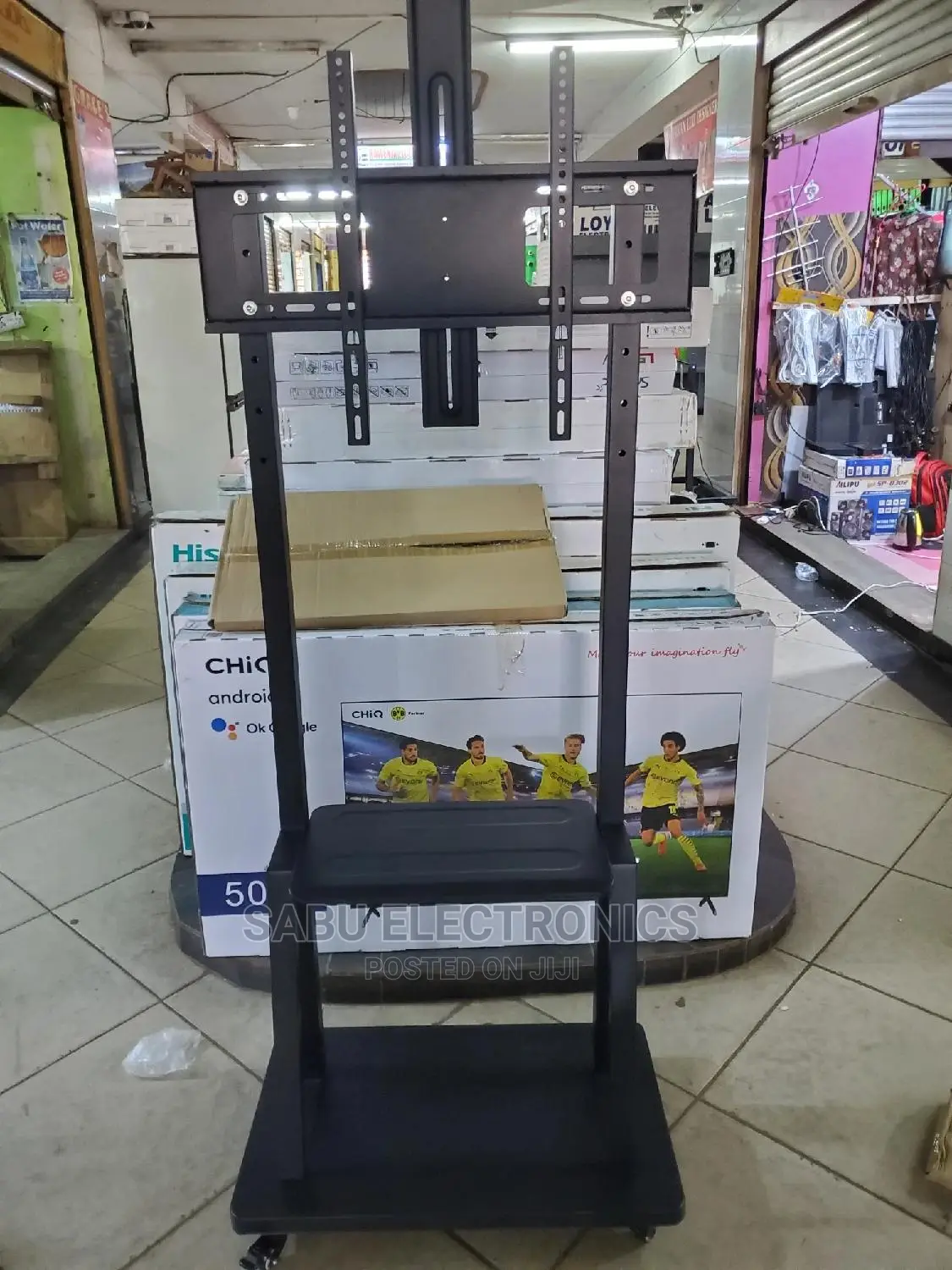 Conference Mobile Trolley Tv Mount for 32inch to 75inch