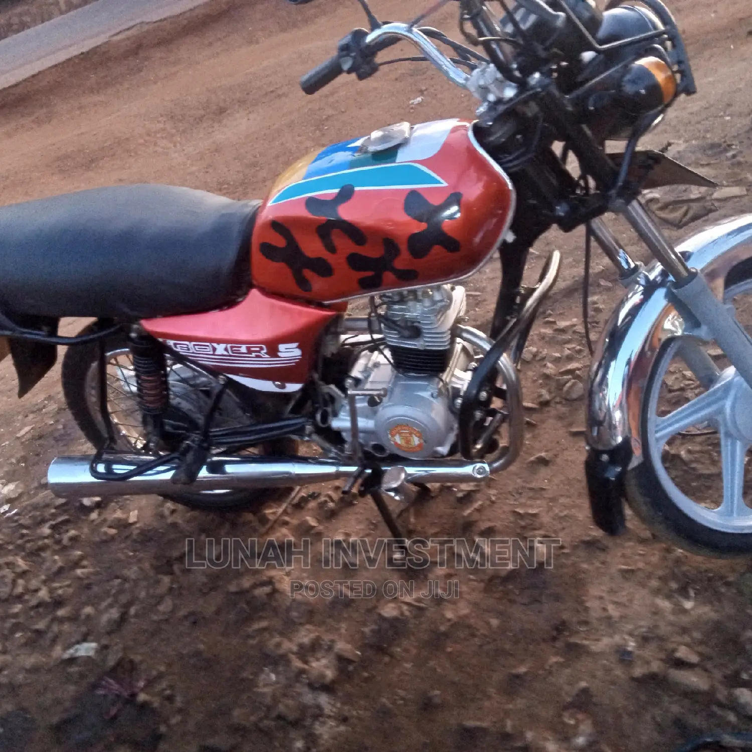 Bajaj Boxer 100 2021 Red