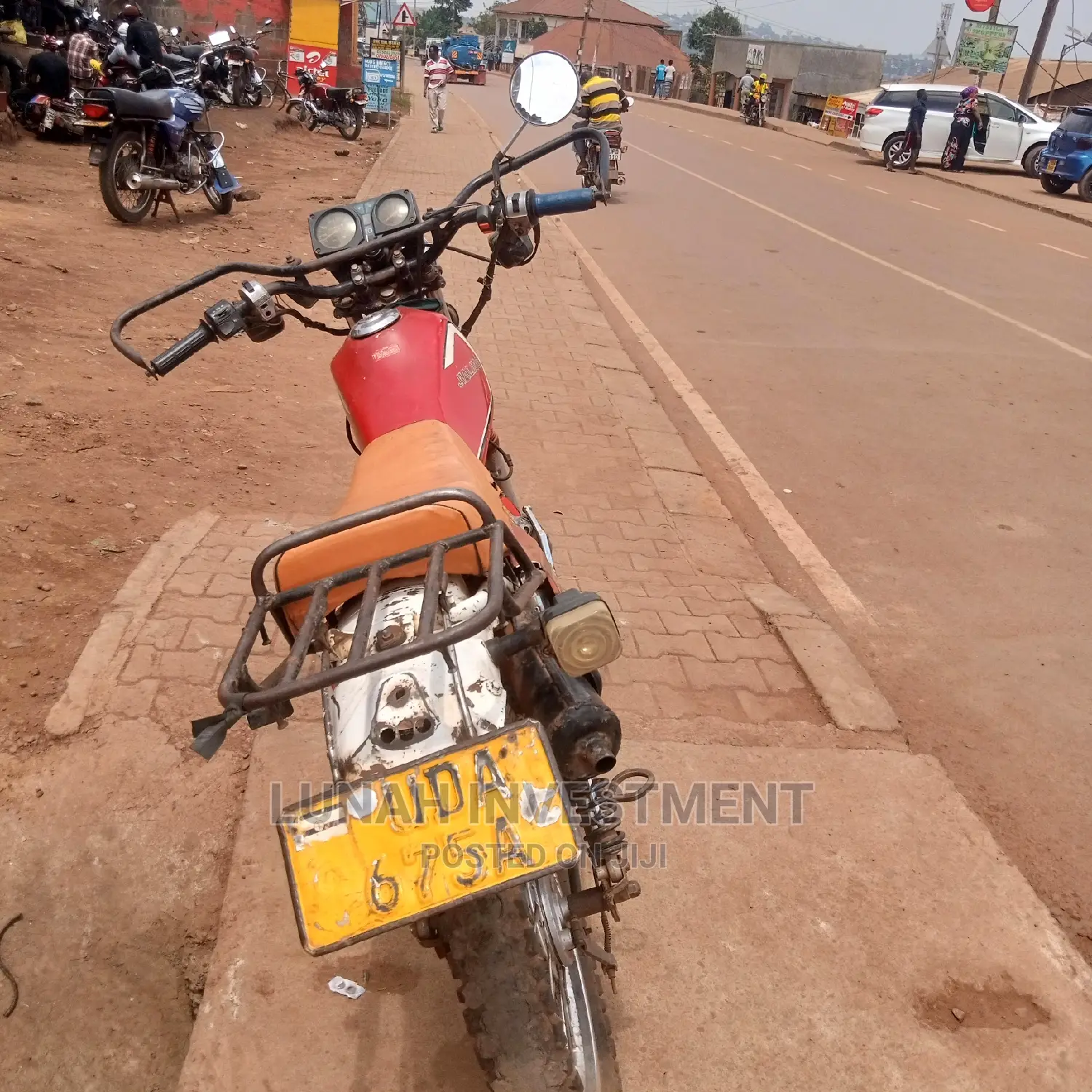 Suzuki Bike 2018 Red