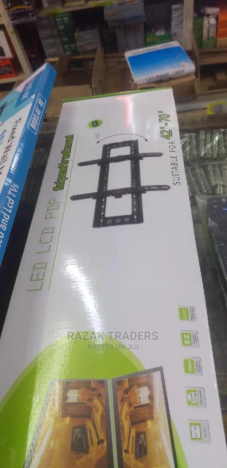 TV Wall Mount Holds Up 42-70 Adjustable Tilt TV Mount