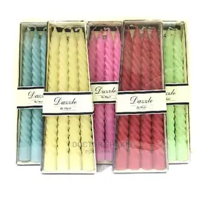 4pcs Spiral Scented Candles