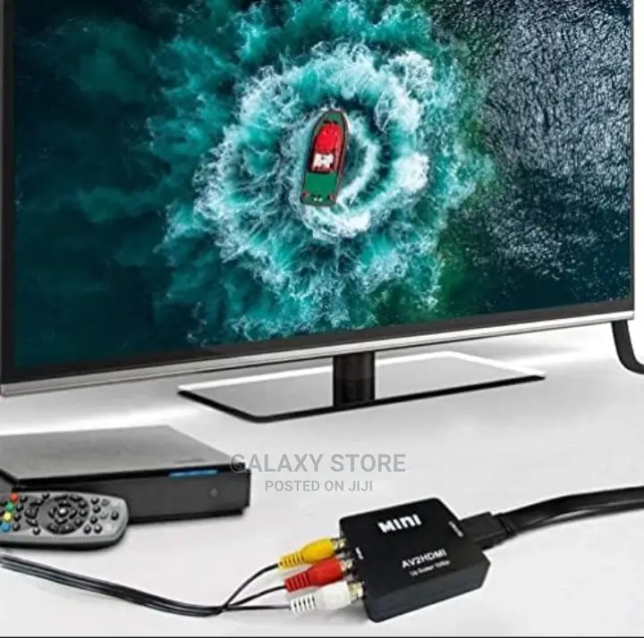 Rca to Hdmi Adapter, Banana to Hdmi Video Converter Adapter