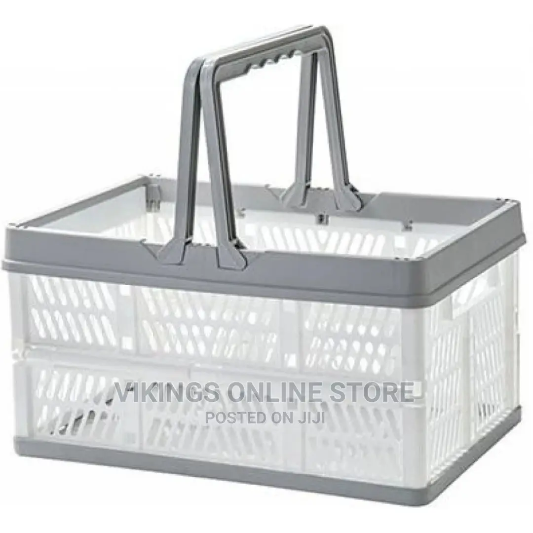 Foldable Storage Basket Kitchen Fruit Toy Holder