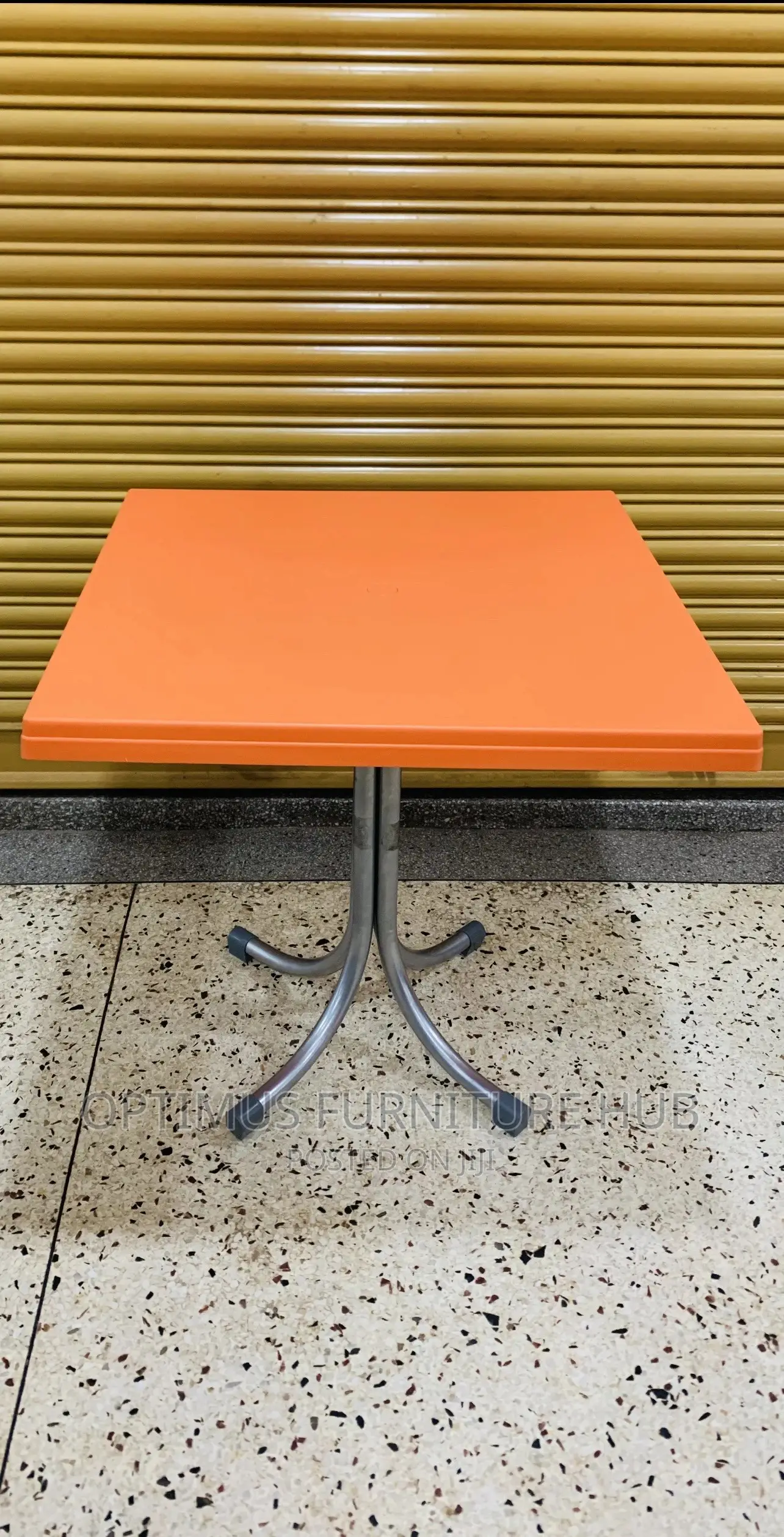 Plastic Table (Orange)
