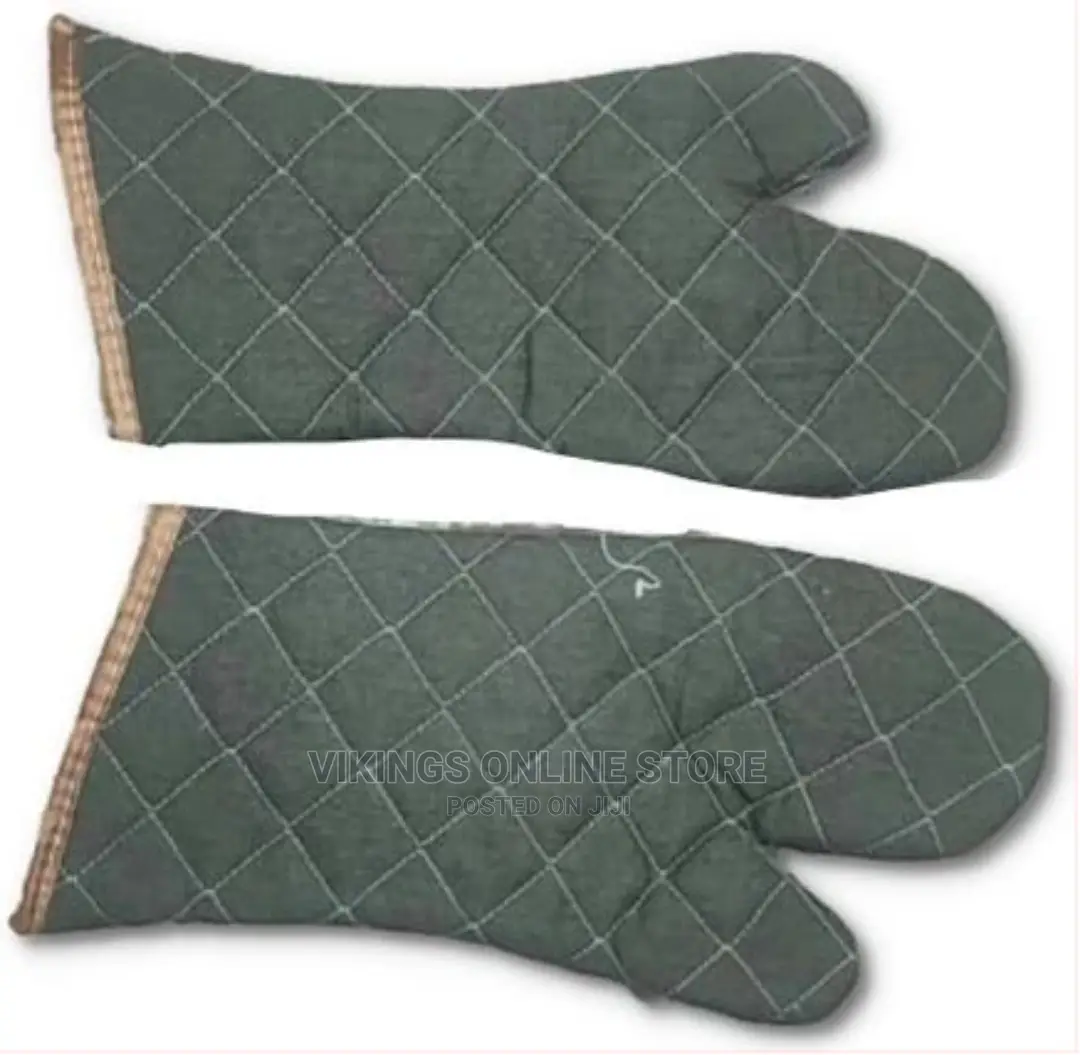 Oven Mitts 1 Pair of Cloth Heat Resistant Oven Gloves