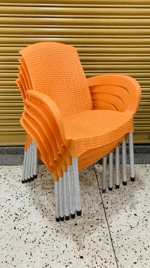 Plastic Chair (Orange)