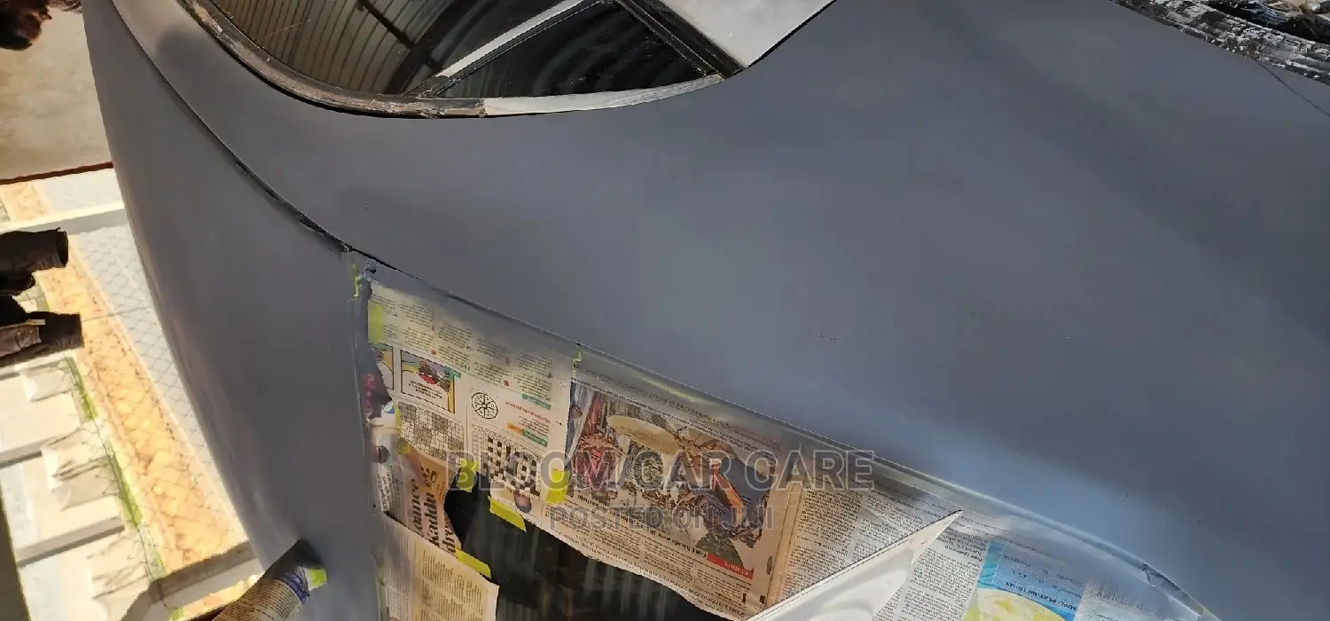 Car Body Restoration, Spraying T-Cut