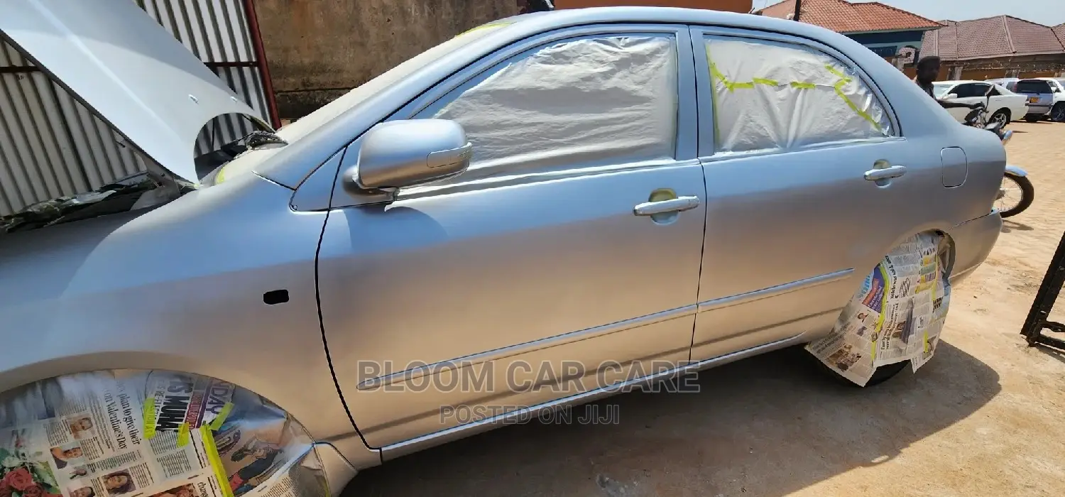 Car Body Restoration, Spraying T-Cut