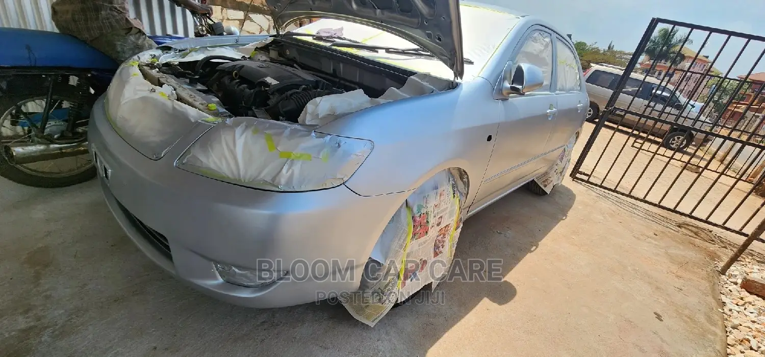 Car Body Restoration, Spraying T-Cut
