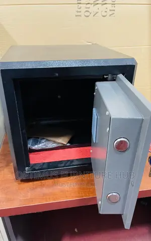 Black Metallic Safe