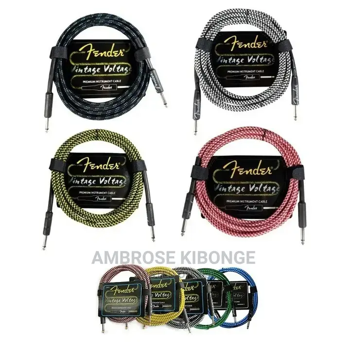 Jack Audio Cables for Electric Guitars, Violins Keyboards.