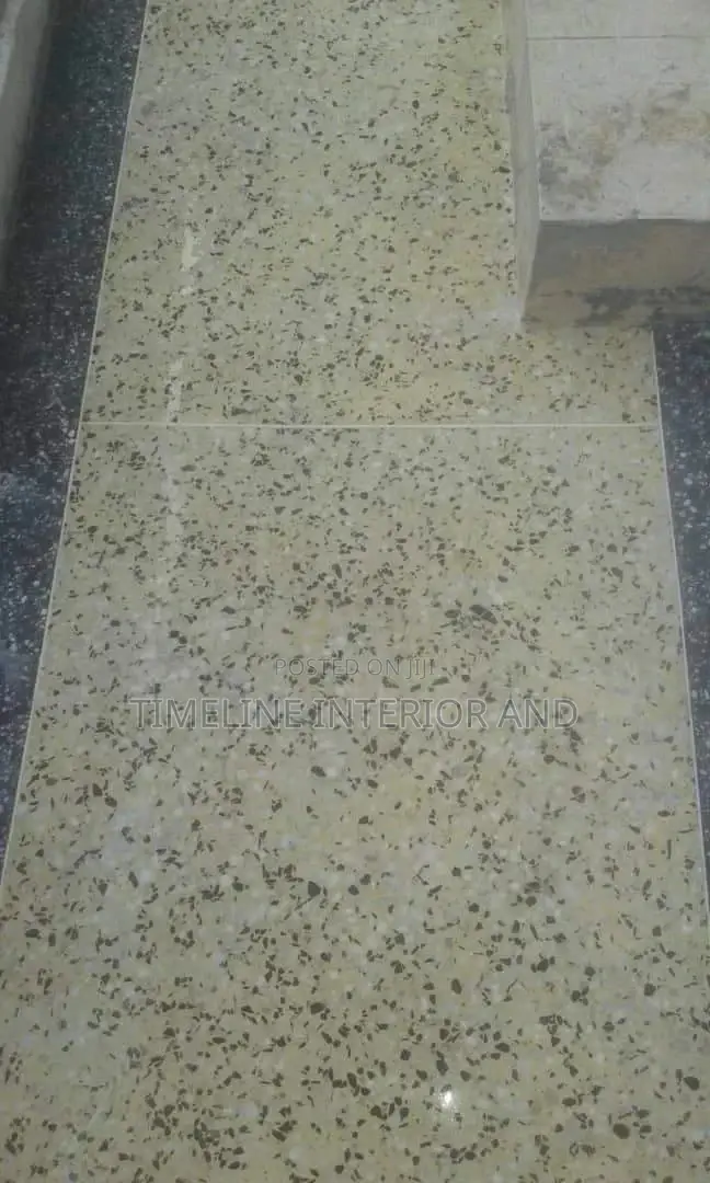 Gypsum Ceiling and Terrazzo Flooring