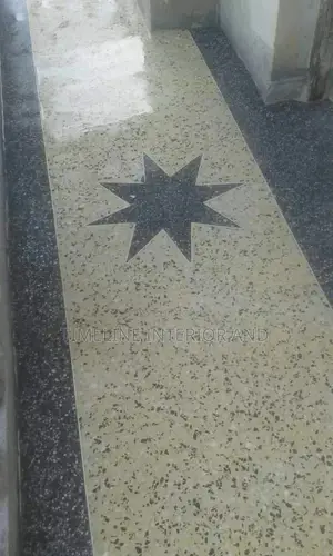 Gypsum Ceiling and Terrazzo Flooring