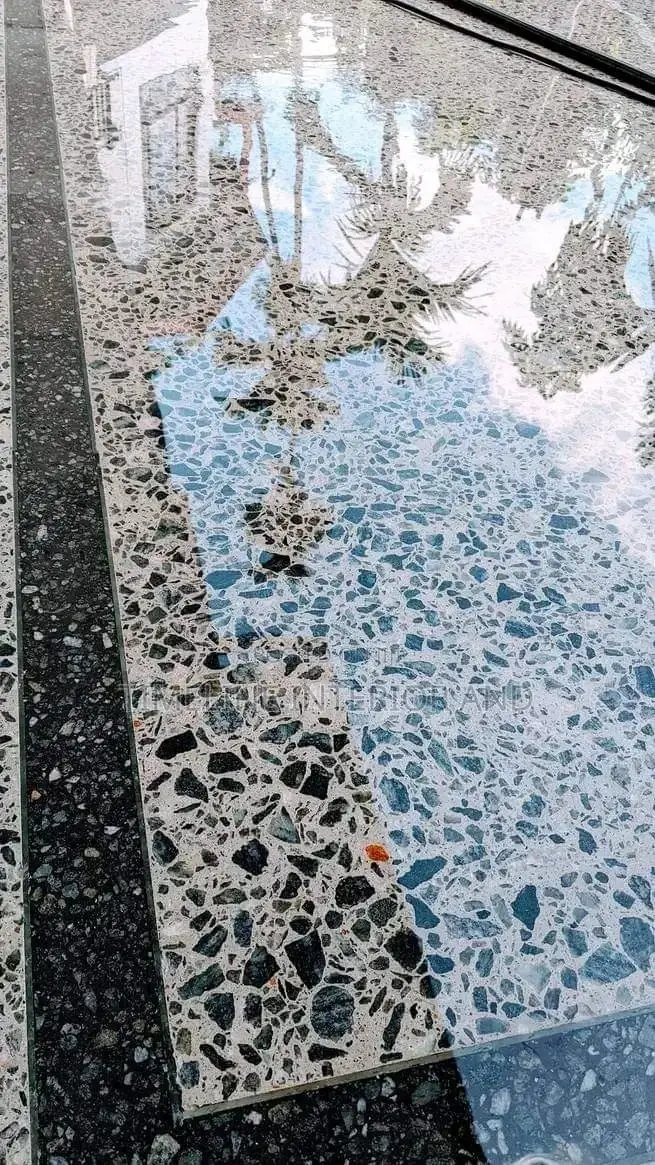 Flashly Terrazzo Flooring.